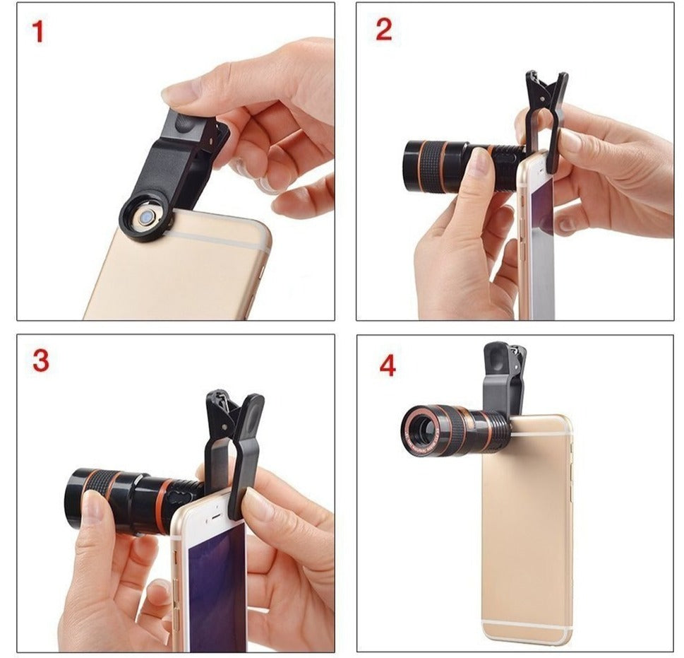 télescope externe pour téléphone - X10 Maroc - Livraison gratuite -