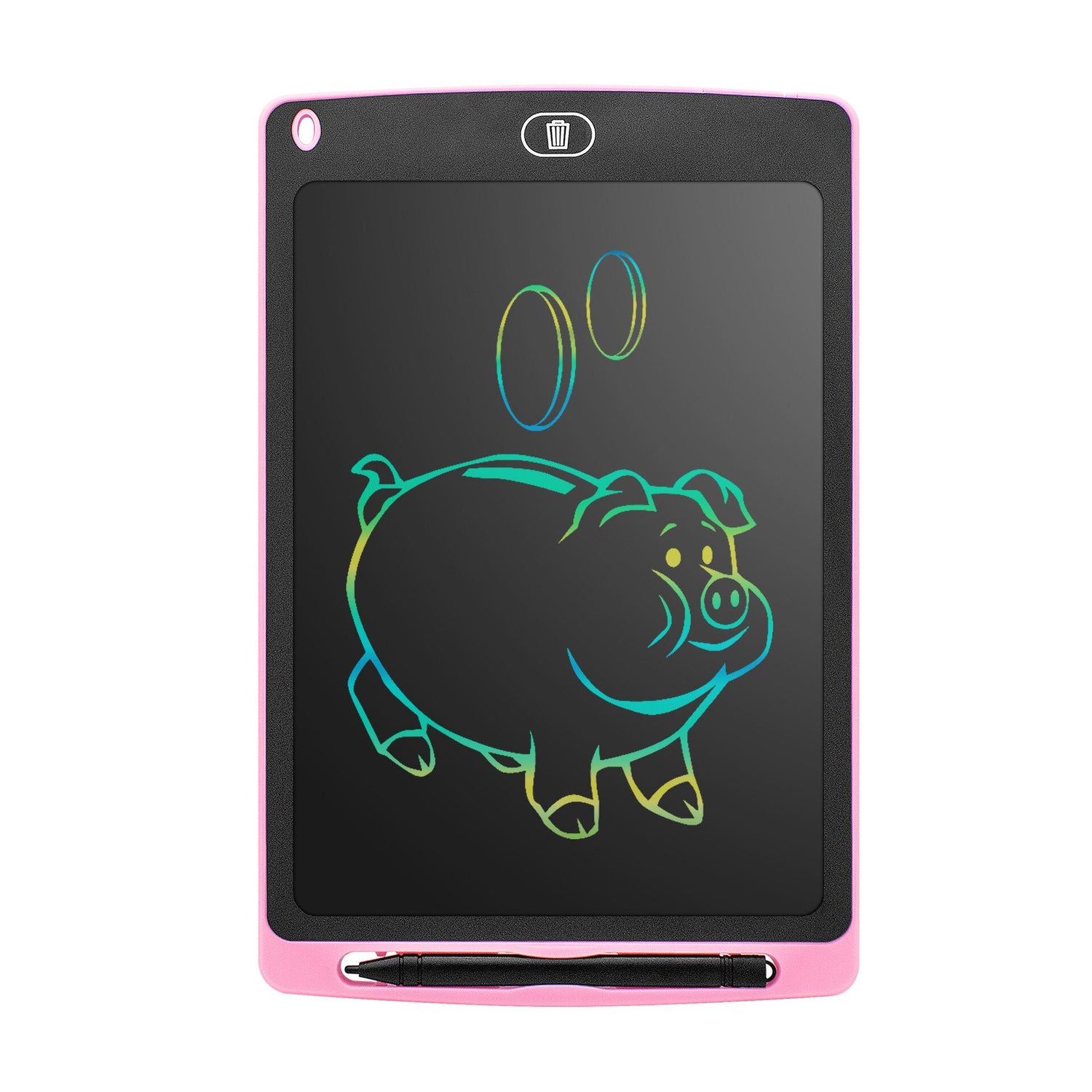 Tablette intelligente anti-casse enfant + stylet - X10 Maroc - Livraison gratuite - Rose