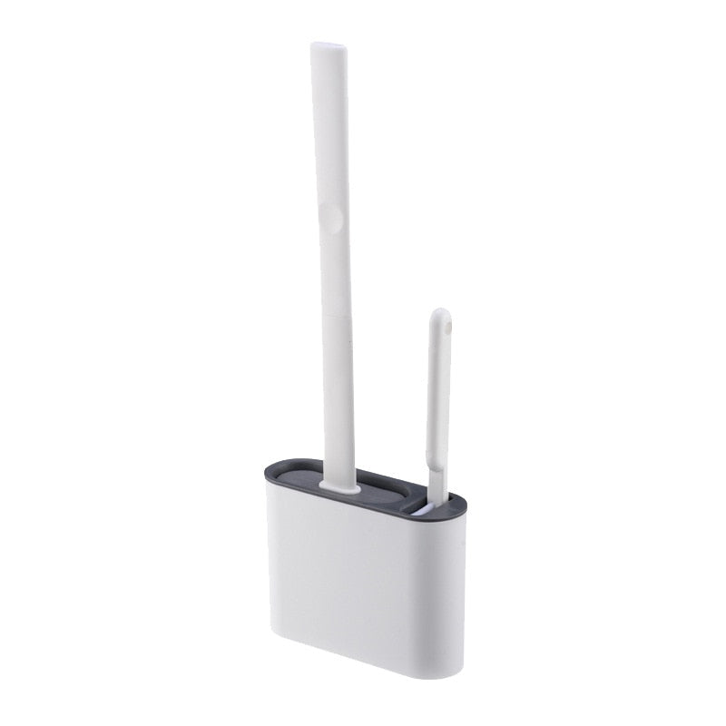 Brosse de Toilette en Silicone TPR - X10 Maroc - Livraison gratuite - Noir