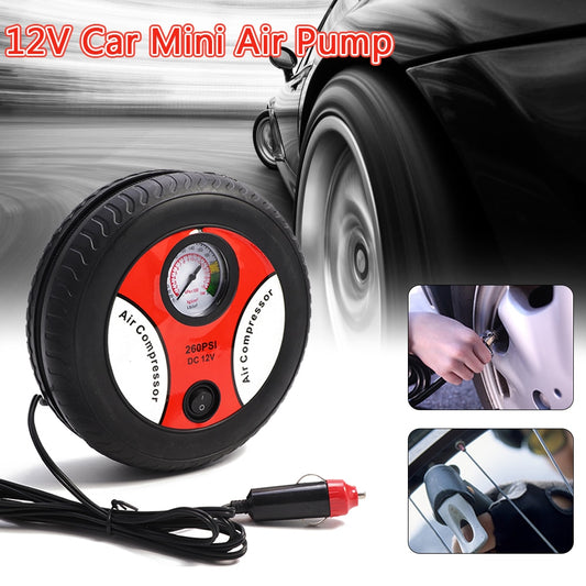 Gonfleur d'air de voiture électrique portable, mini gonfleur de pneu - X10 Maroc - Livraison gratuite - Default Title