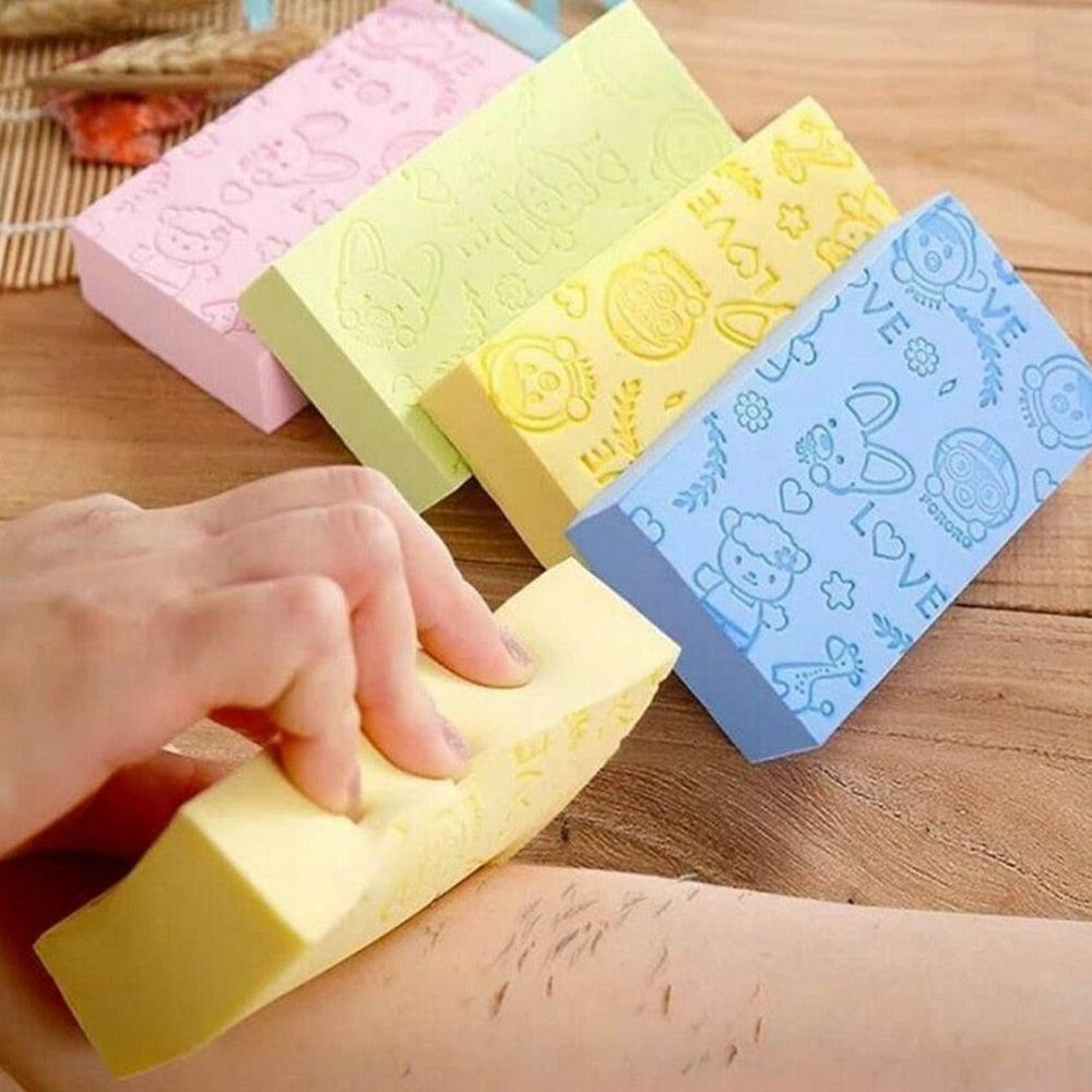 ÉPONGE DE BAIN EXFOLIANTE SUPER DOUCE - X10 Maroc - Livraison gratuite -