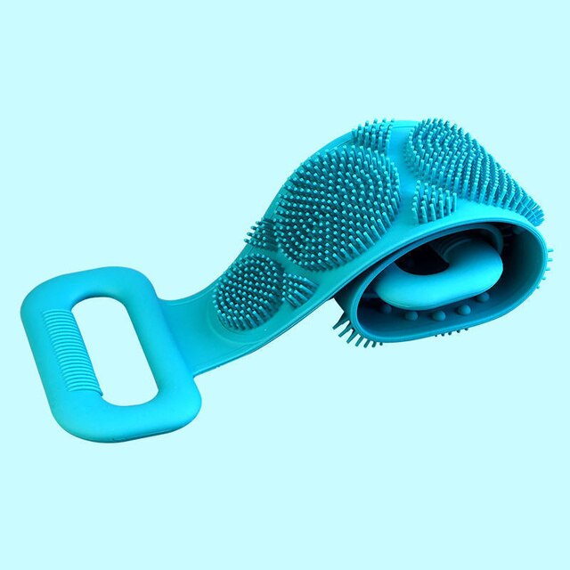 2 brosses de bain en silicone - X10 Maroc - Livraison gratuite - Vert
