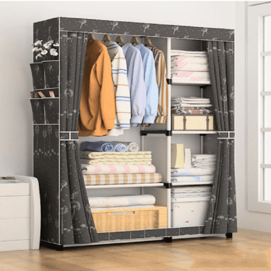 Garde-robe de grande capacité dans différents styles - X10 Maroc - Livraison gratuite - armoire 1