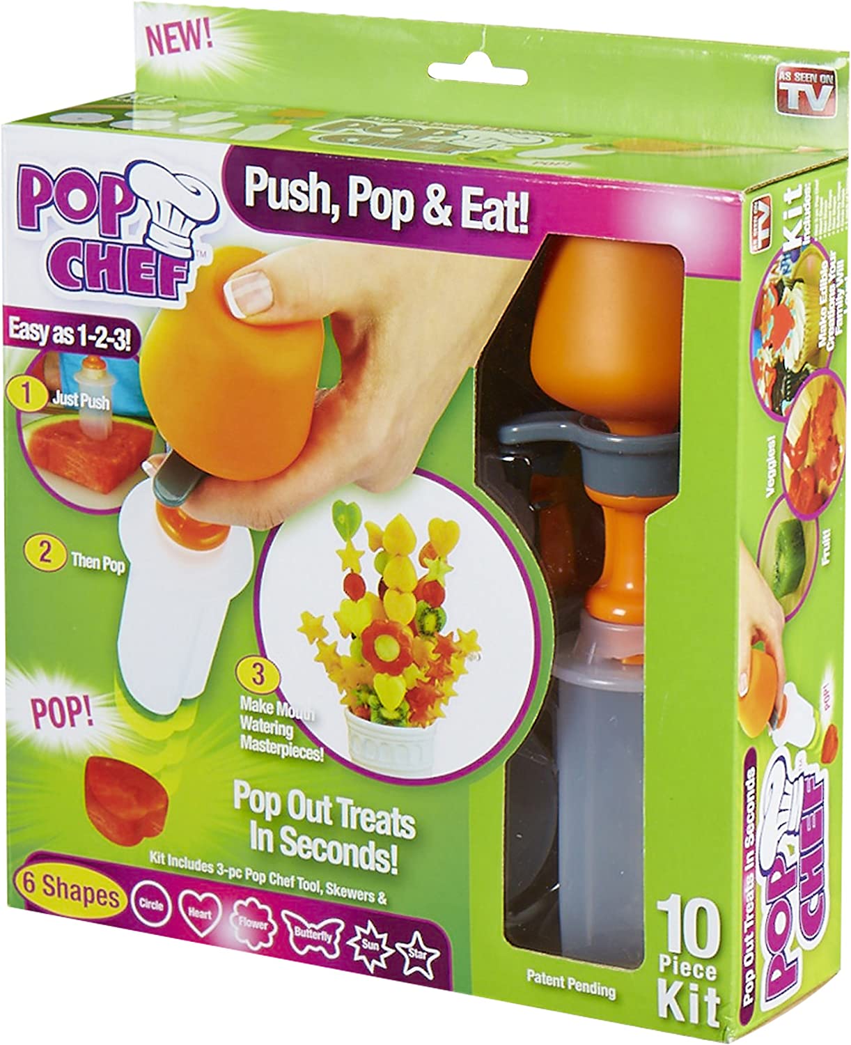 Pop Chef - kit coupe-fruits - X10 Maroc - Livraison gratuite -