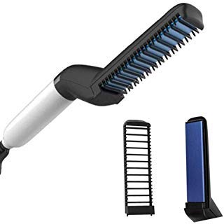 Brosse Lissante Fer à Lisser pour Barbe Coiffure Rapide Homme Coupe Cheveux - X10 Maroc - Livraison gratuite -
