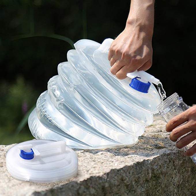 Sac de seau d'eau de randonnée de camping pliable - X10 Maroc - Livraison gratuite -