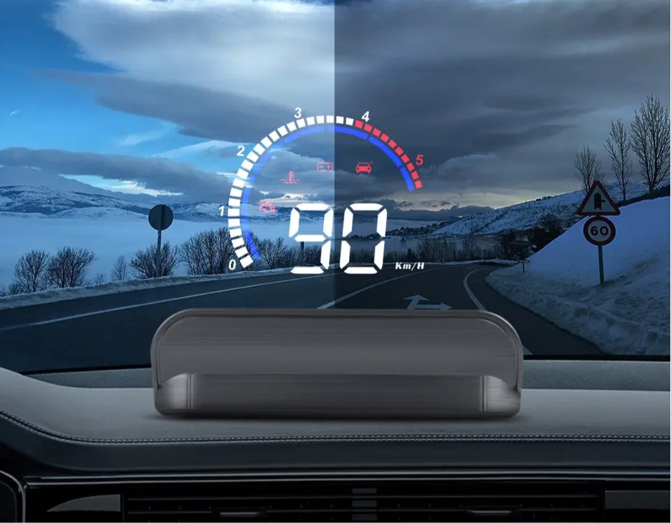 Car Digital Gps Speedometer Head Up Display Overspeed - X10 Maroc - Livraison gratuite -