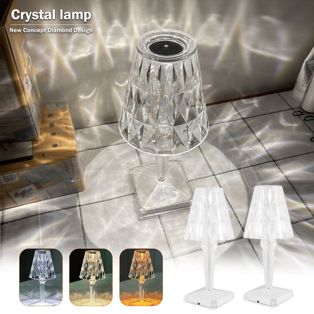 Lampe de Table en diamant - X10 Maroc - Livraison gratuite -