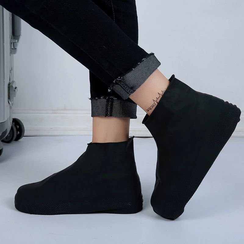 X10-Couvre chaussures en silicone - X10 Maroc - Livraison gratuite - Noir