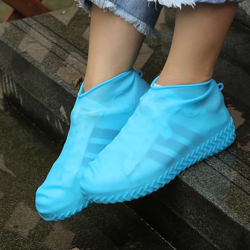 X10-Couvre chaussures en silicone - X10 Maroc - Livraison gratuite - Bleu