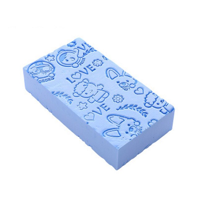 ÉPONGE DE BAIN EXFOLIANTE SUPER DOUCE - X10 Maroc - Livraison gratuite - Bleu