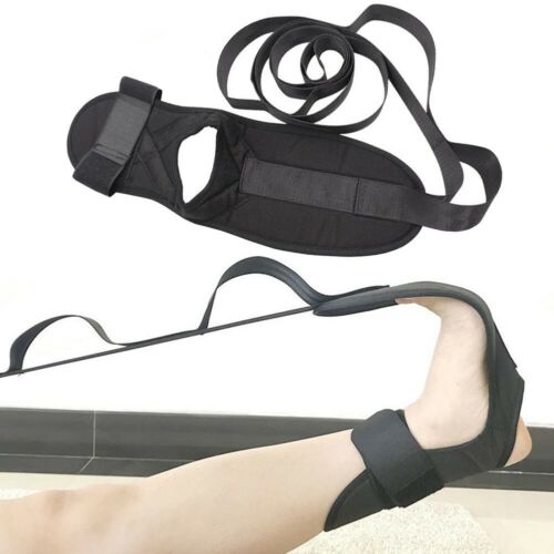 Sangle de Yoga 130cm Sangle de Pied Bande de Cheville Ceinture de Correction de Pied en Tissu - X10 Maroc - Livraison gratuite -