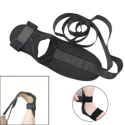 Sangle de Yoga 130cm Sangle de Pied Bande de Cheville Ceinture de Correction de Pied en Tissu - X10 Maroc - Livraison gratuite -