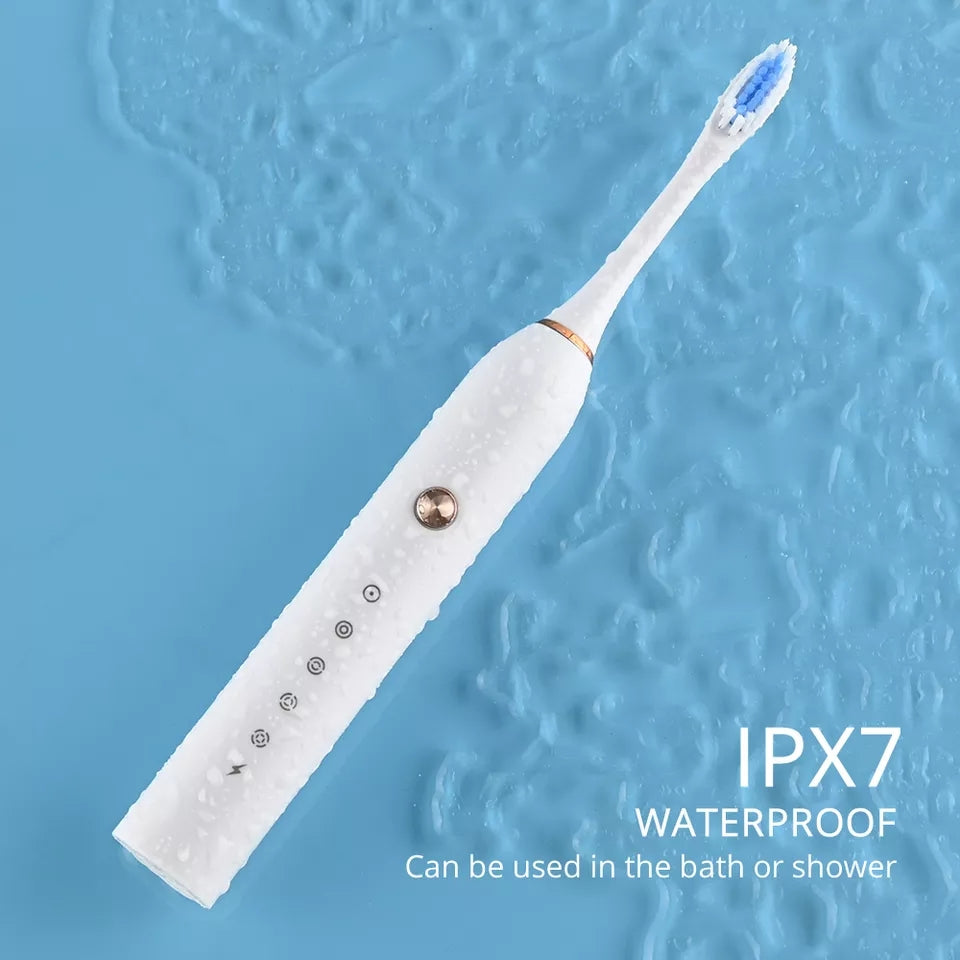 Brosse à dents électrique sonique - X10 Maroc - Livraison gratuite - Blanc