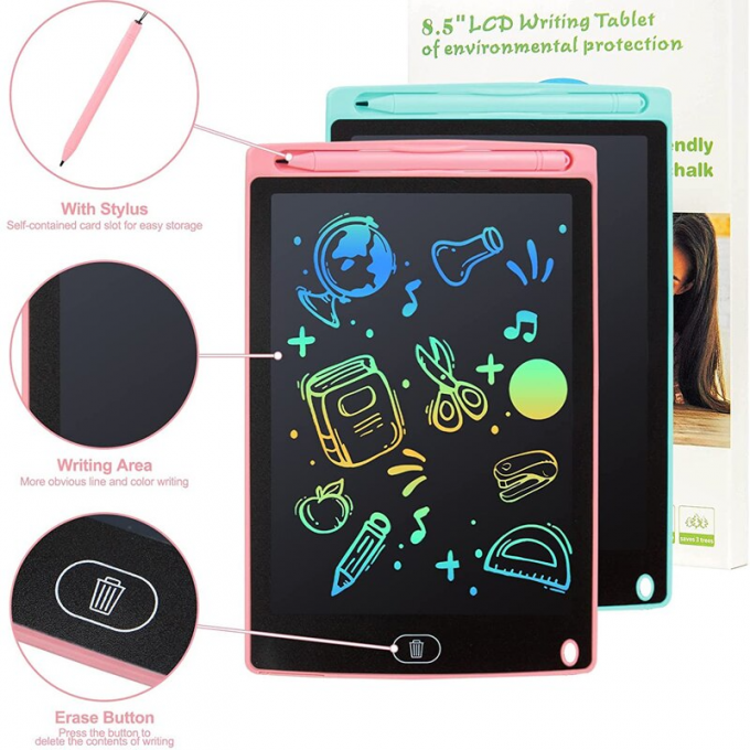 Tablette intelligente anti-casse enfant + stylet - X10 Maroc - Livraison gratuite -