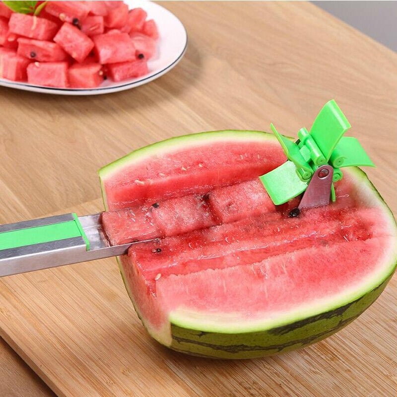 Trancheuse à cubes de pastèque en acier inoxydable - X10 Maroc - Livraison gratuite -
